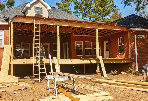 Porch Raising in Daphne