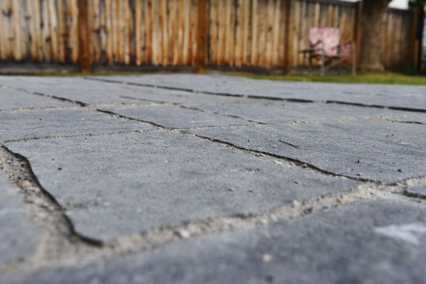 Sunken Patio Repair in Daphne